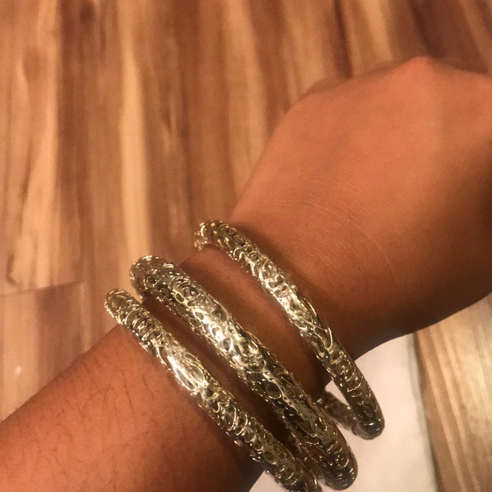 Gold Kendra Scott Lucca bangles